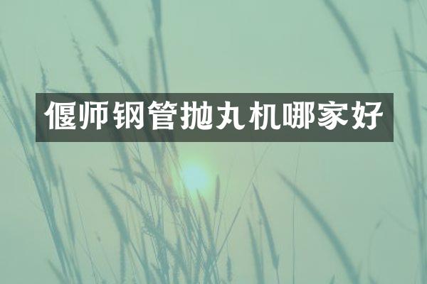 偃師鋼管拋丸機哪家好