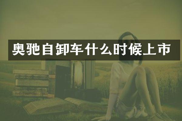 奧馳自卸車什么時候上市