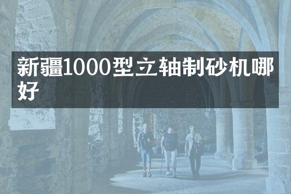 新疆1000型立軸制砂機(jī)哪家好