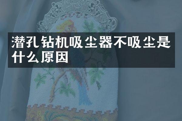 潛孔鉆機(jī)吸塵器不吸塵是什么原因