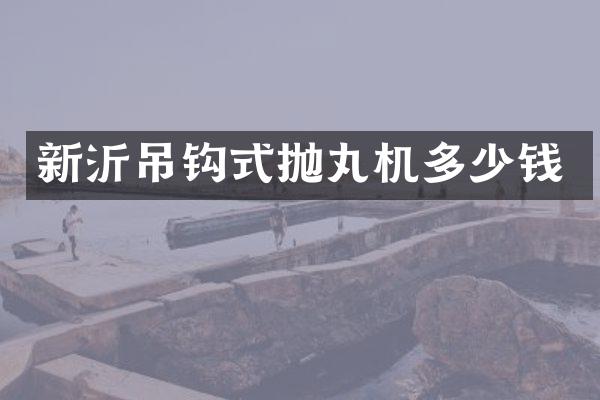 新沂吊鉤式拋丸機多少錢