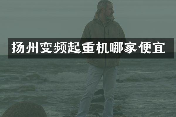 揚州變頻起重機哪家便宜