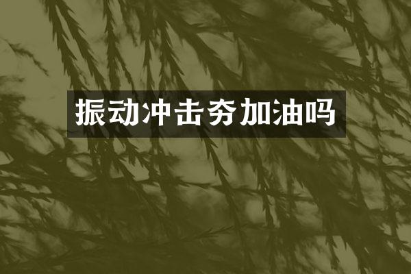 振動(dòng)沖擊夯加油嗎