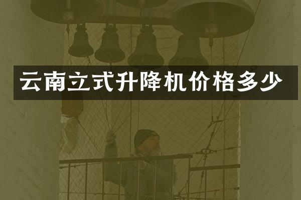 云南立式升降機價格多少