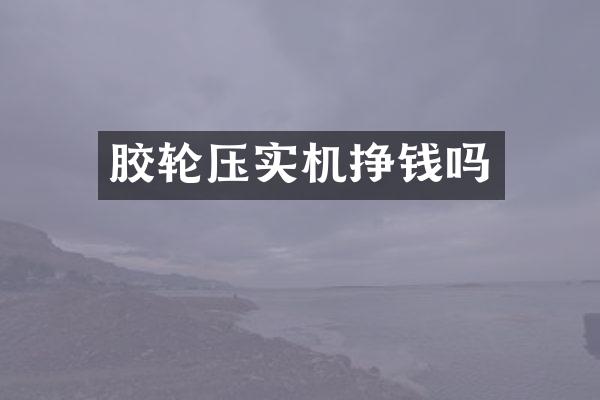 膠輪壓實(shí)機(jī)掙錢嗎