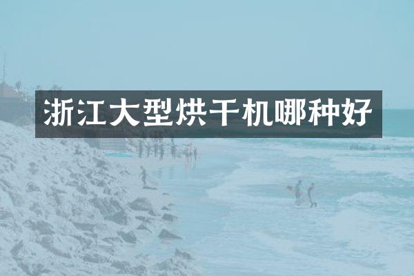 浙江大型烘干機(jī)哪種好