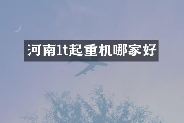 河南1t起重機哪家好