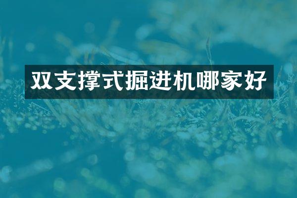 雙支撐式掘進機哪家好