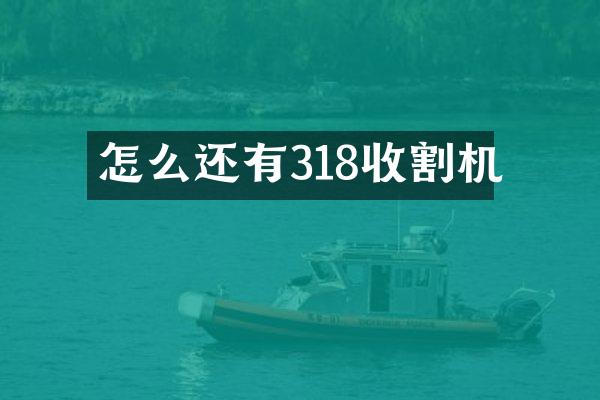 怎么還有318收割機