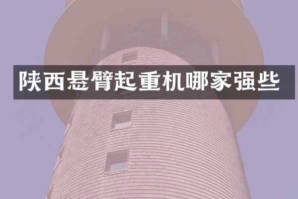 陜西懸臂起重機哪家強些