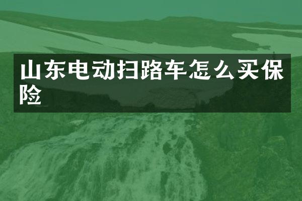 山東電動掃路車怎么買保險