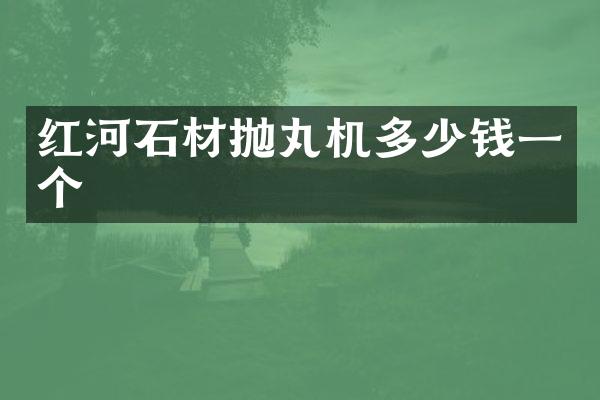紅河石材拋丸機多少錢一個