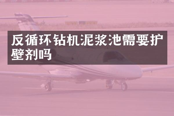 反循環(huán)鉆機泥漿池需要護壁劑嗎