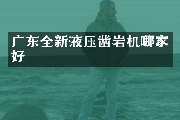 廣東全新液壓鑿巖機哪家好