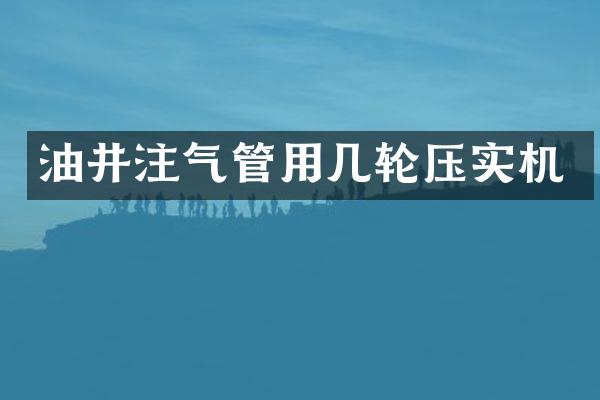 油井注氣管用幾輪壓實(shí)機(jī)