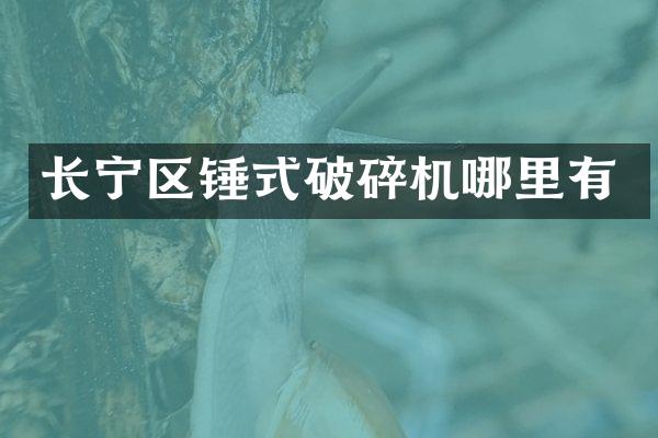 長寧區(qū)錘式破碎機哪里有