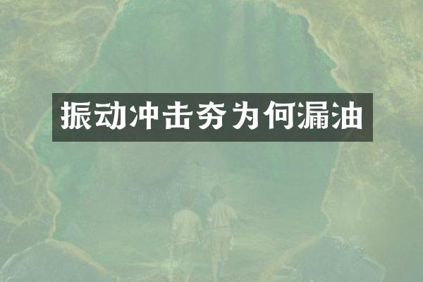 振動沖擊夯為何漏油