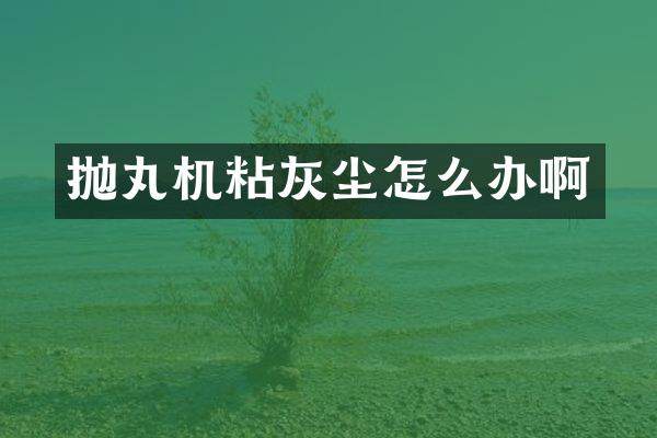 拋丸機(jī)粘灰塵怎么辦啊