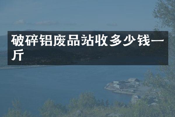 破碎鋁廢品站收多少錢一斤