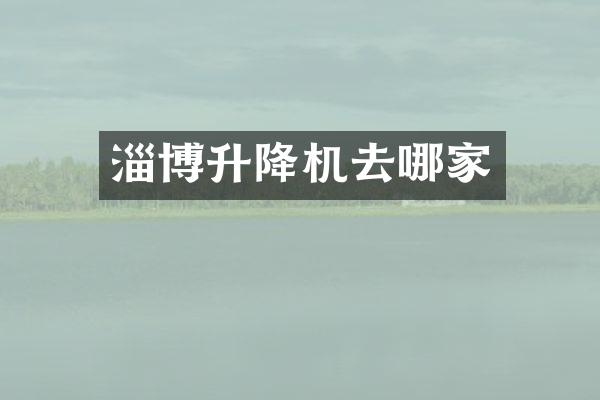 淄博升降機(jī)去哪家