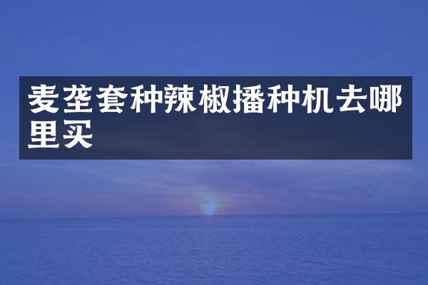 麥壟套種辣椒播種機去哪里買