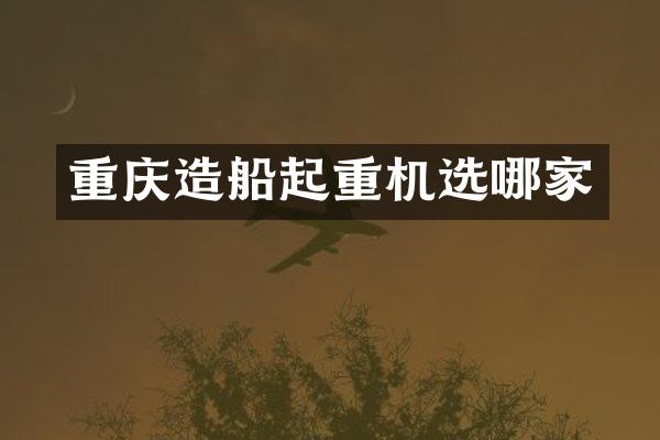 重慶造船起重機選哪家