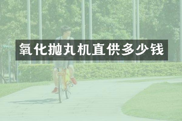 氧化拋丸機直供多少錢