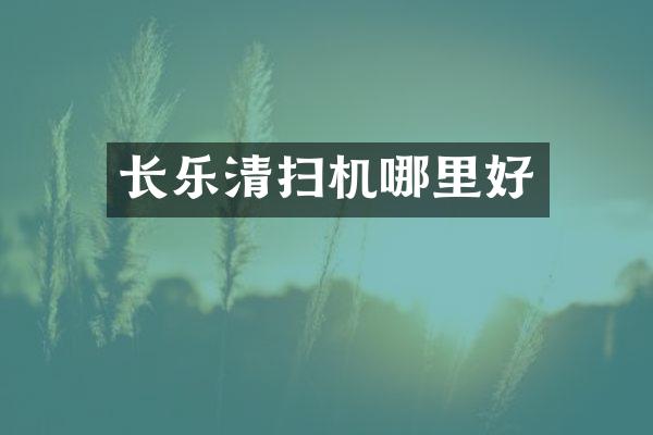 長(zhǎng)樂清掃機(jī)哪里好