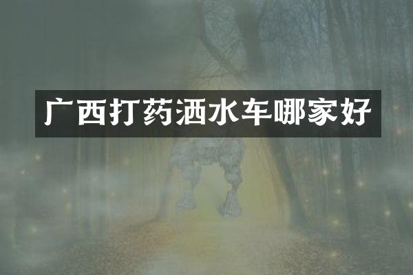 廣西打藥灑水車哪家好