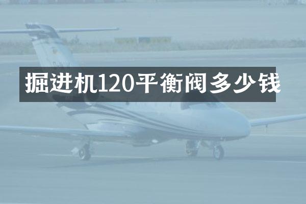 掘進(jìn)機(jī)120平衡閥多少錢