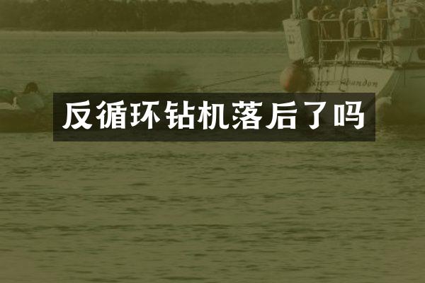 反循環(huán)鉆機落后了嗎