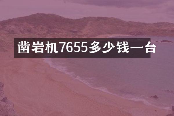 鑿巖機(jī)7655多少錢一臺(tái)