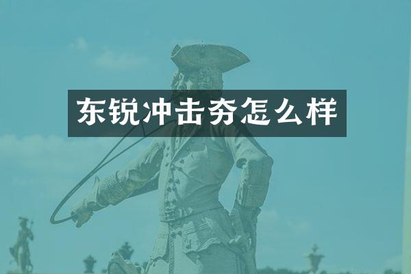 東銳沖擊夯怎么樣