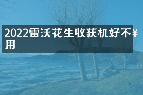 2022雷沃花生收獲機(jī)好不好用