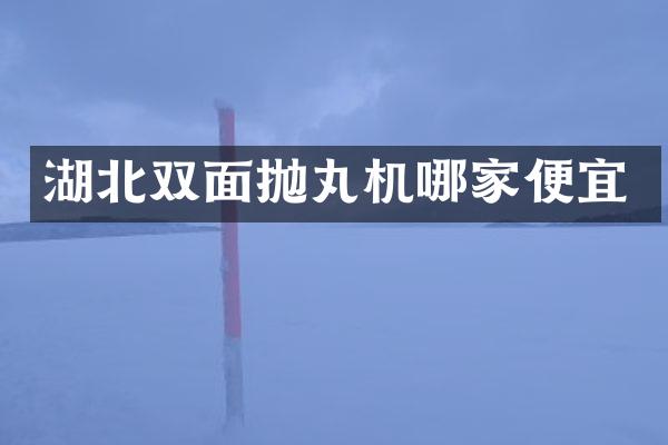 湖北雙面拋丸機哪家便宜