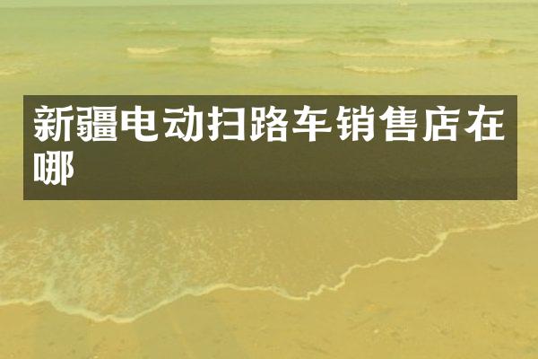 新疆電動(dòng)掃路車銷售店在哪