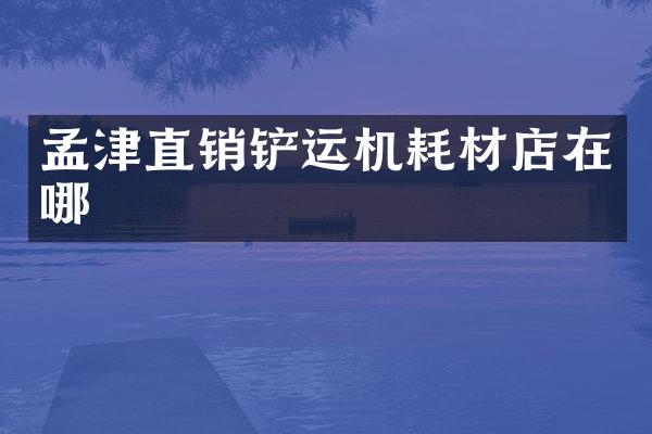 孟津直销铲运机耗材店在哪