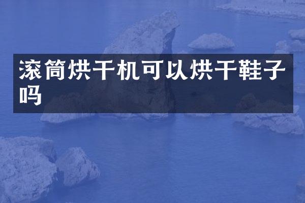 滾筒烘干機可以烘干鞋子嗎