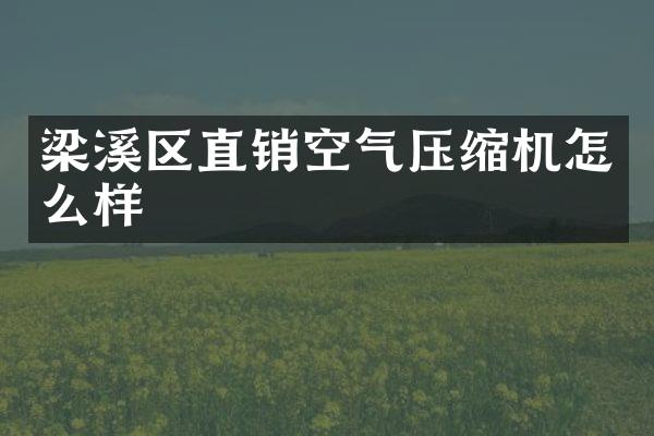 梁溪區(qū)直銷空氣壓縮機怎么樣