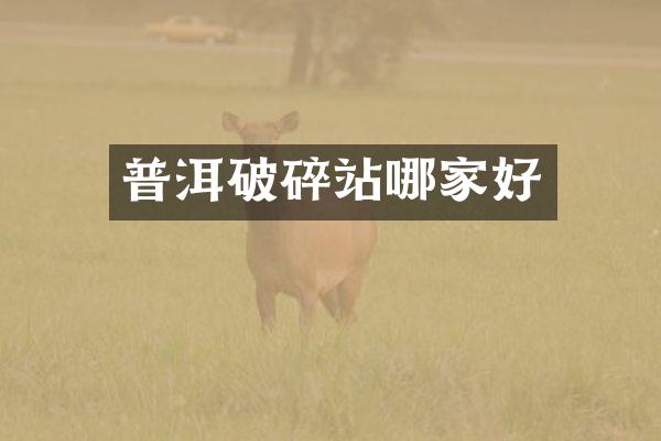 普洱破碎站哪家好