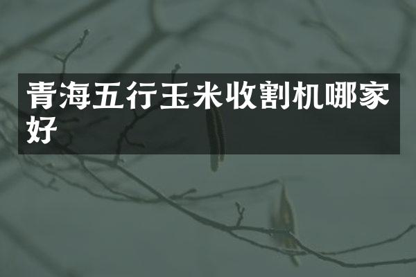 青海五行玉米收割機(jī)哪家好