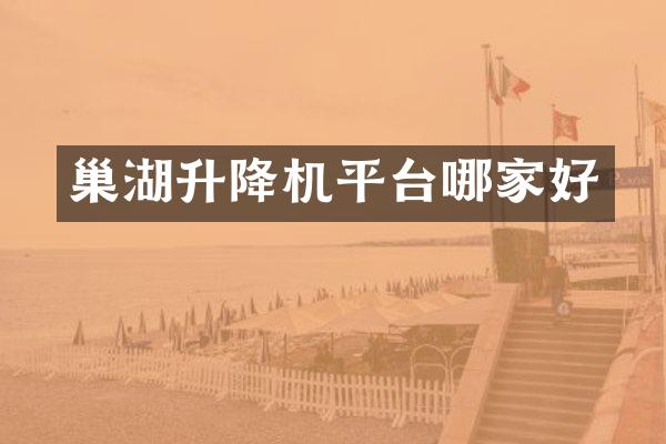 巢湖升降機(jī)平臺(tái)哪家好
