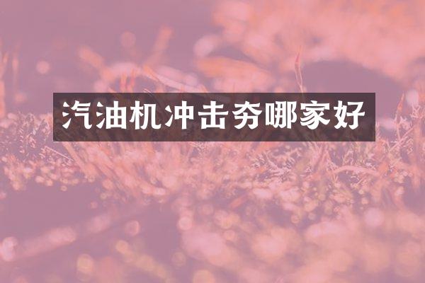 汽油机冲击夯哪家好