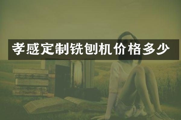 孝感定制銑刨機價格多少