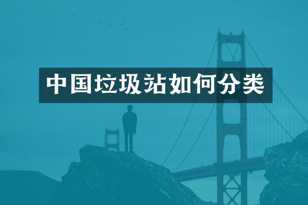 中国垃圾站如何分类