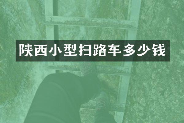 陕西小型扫路车多少钱