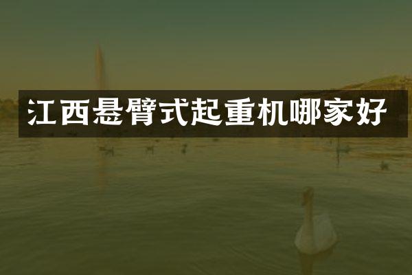 江西懸臂式起重機(jī)哪家好