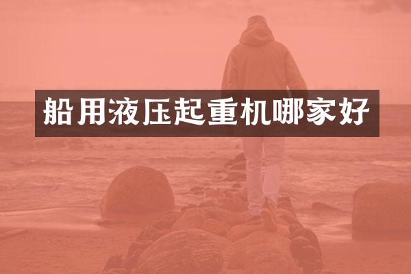 船用液压起重机哪家好