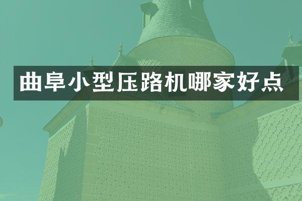 曲阜小型压路机哪家好点